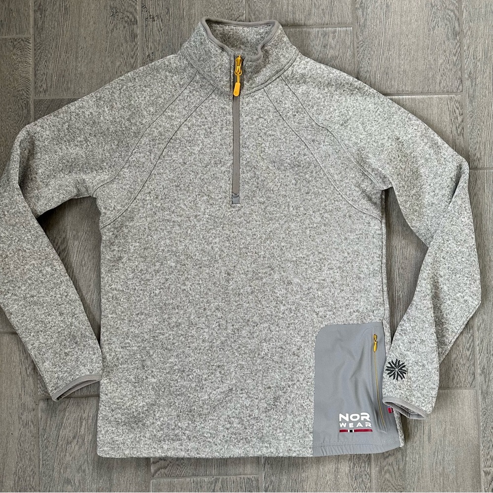 NorWear Sweater Large 1/4 Zip Women’s Polyester Fleece